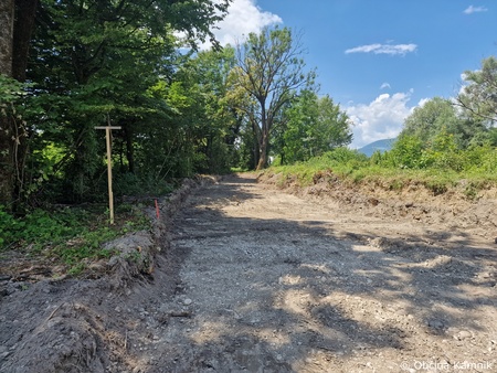 Izgradnja protipoplavnega nasipa Šmarca-Nožice – etapa 1 (12)
